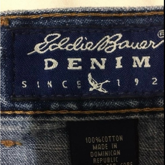 Eddie‎ Bauer high rise straight legs women’s jeans/18 petite - Picture 10 of 10